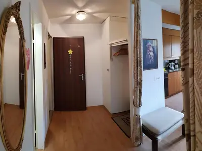 Ein Bett oder Betten in einem Zimmer der Unterkunft Apartment Ferienwohnung mit Bergblick by Interhome