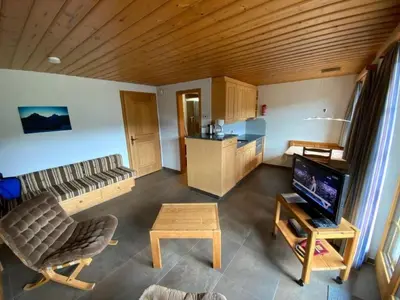 TV/Unterhaltungsangebot in der Unterkunft Apartment Chalet Barbara by Interhome
