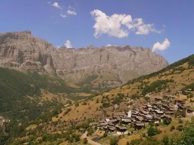 Naturlandschaft in der Nähe des Ferienhauses