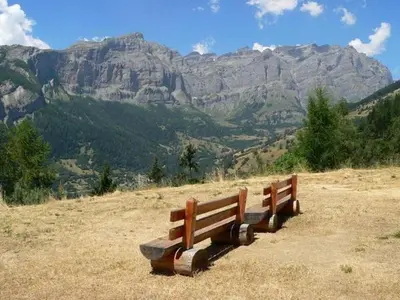 Naturlandschaft in der Nähe des Ferienhauses