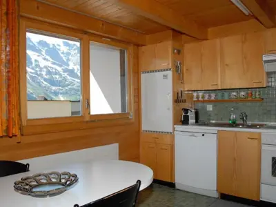 Küche/Küchenzeile in der Unterkunft Apartment Myrrena 6-Bett-Wohnung by Interhome