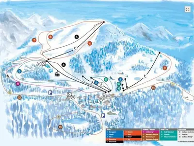 Naturlandschaft in der Nähe der Ferienwohnung