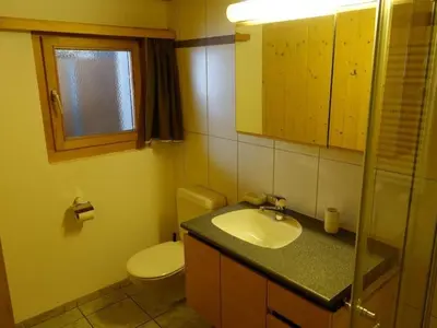 Ein Badezimmer in der Unterkunft Apartment Haus Brog by Interhome