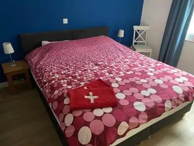 Ein Bett oder Betten in einem Zimmer der Unterkunft Apartment Spring Inn Apartment by Interhome