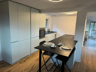 Küche/Küchenzeile in der Unterkunft Apartment Sunnehöckli by Interhome
