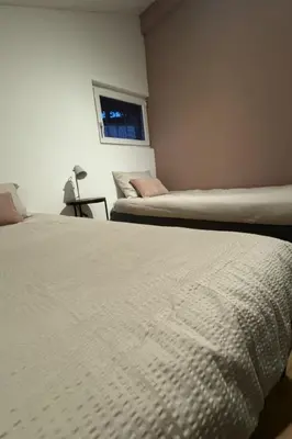 Ein Bett oder Betten in einem Zimmer der Unterkunft Apartment Sunnehöckli by Interhome