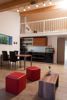 Küche/Küchenzeile in der Unterkunft Apartment Lauigrund by Interhome