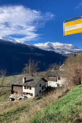 Naturlandschaft in der Nähe des Ferienhauses