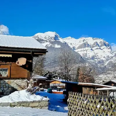 Apartment Chalet Haus - bei Einfahrt grosser Nussbaum by Interhome