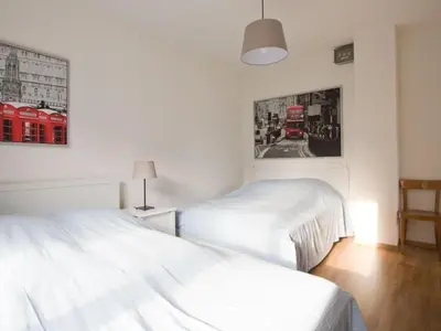 Ein Bett oder Betten in einem Zimmer der Unterkunft Holiday Home Casa-Onsernone by Interhome