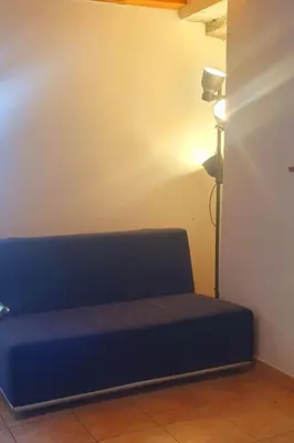 Ein Sitzbereich in der Unterkunft Apartment MAva -Haus mit Blick aufs Wasser by Interhome