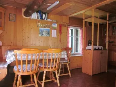 Küche/Küchenzeile in der Unterkunft Holiday Home Rustico Bersacola by Interhome
