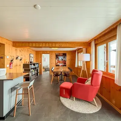 Chalet apartment with Mountain View