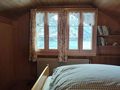 Ein Bett oder Betten in einem Zimmer der Unterkunft 5-10 Minutes to Interlaken