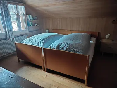 Ein Bett oder Betten in einem Zimmer der Unterkunft 5-10 Minutes to Interlaken