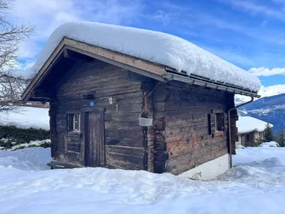 Chalet Le Petit Nid - Crans Montana im Winter