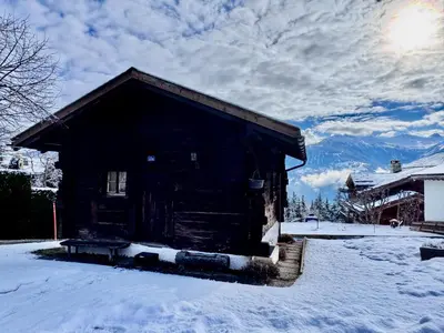 Chalet Le Petit Nid - Crans Montana im Winter