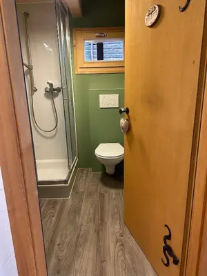 Ein Badezimmer in der Unterkunft Mayen unique et authentique