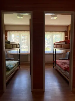 Ein Bett oder Betten in einem Zimmer der Unterkunft Salü 5