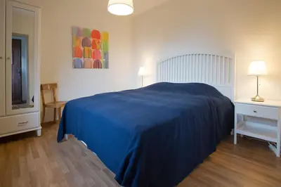 Ein Bett oder Betten in einem Zimmer der Unterkunft Casa Onsernone in Comologno