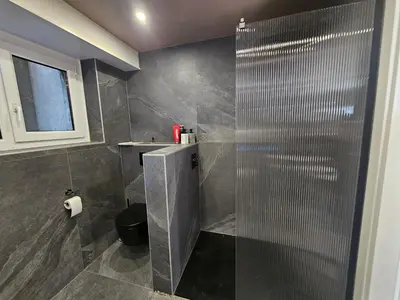 Ein Badezimmer in der Unterkunft Appartement La Petite Ourse