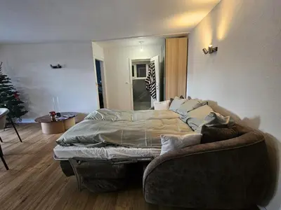 Ein Bett oder Betten in einem Zimmer der Unterkunft Appartement La Petite Ourse