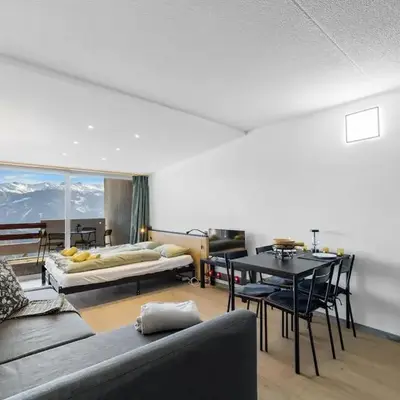 Studio avec balcon & vue dégagée