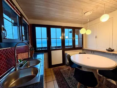Grundriss der Unterkunft Chalet Apartment Faulensee
