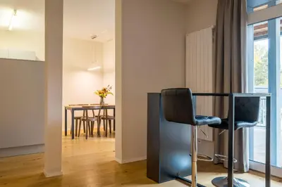 Grundriss der Unterkunft Apartment Harderstrasse