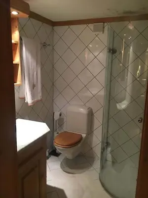 Ein Badezimmer in der Unterkunft Exclusive Charming 4 Bedroom Chalet near Gstaad