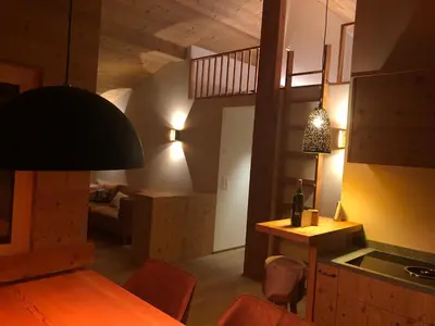 Ein Bett oder Betten in einem Zimmer der Unterkunft Chalet Tilly