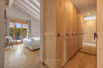 Ein Bett oder Betten in einem Zimmer der Unterkunft Le Chalet Marmotte - Family - By CosyHome