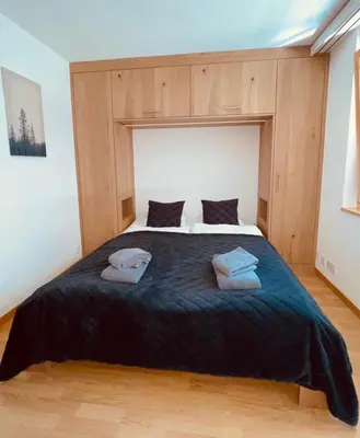 Ein Bett oder Betten in einem Zimmer der Unterkunft Vitalis