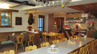Getränke in der Unterkunft Restaurant Felsenburg