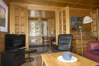 TV/Unterhaltungsangebot in der Unterkunft Chalet Cresta di Saas