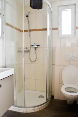Ein Badezimmer in der Unterkunft Heidi