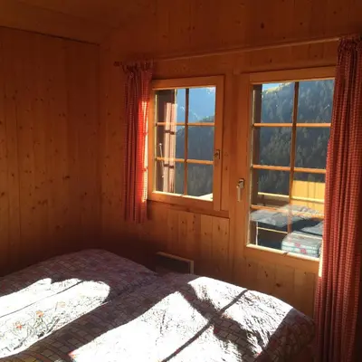 Ein Bett oder Betten in einem Zimmer der Unterkunft Chalet Annika