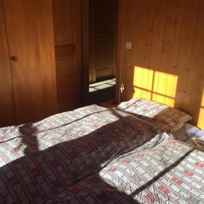 Ein Bett oder Betten in einem Zimmer der Unterkunft Chalet Annika
