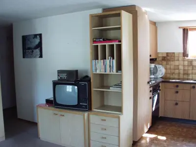 Küche/Küchenzeile in der Unterkunft Apartment Teleboy by Interhome