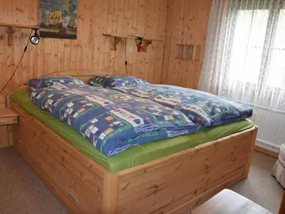 Ein Bett oder Betten in einem Zimmer der Unterkunft Apartment Brandegg 4 by Interhome
