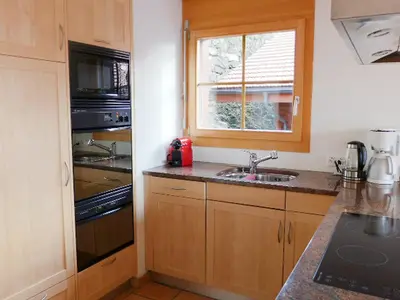 Küche/Küchenzeile in der Unterkunft Apartment Berg-Seeblick by Interhome