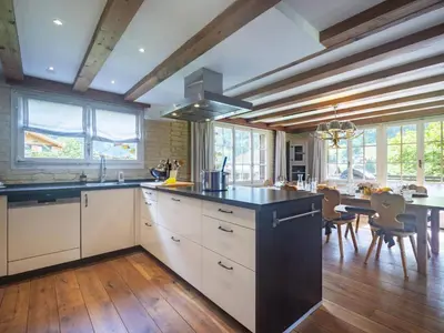 Küche/Küchenzeile in der Unterkunft Chalet Chalet am Schärm by Interhome