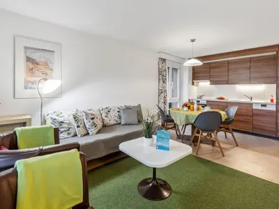 Ein Sitzbereich in der Unterkunft Apartment Residence Apt- 15 by Interhome