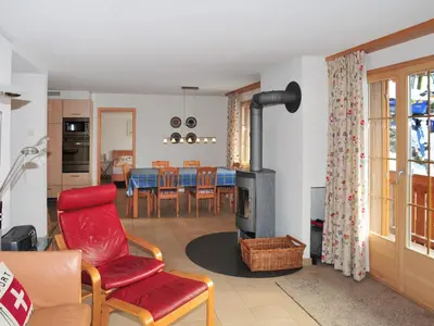 Ein Sitzbereich in der Unterkunft Apartment Panorama Apt- P by Interhome