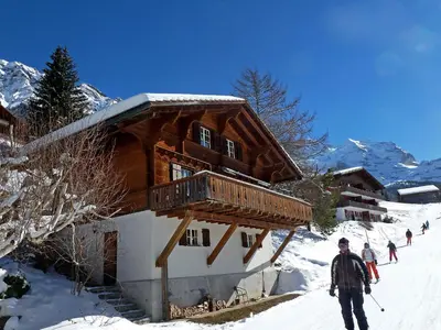 Chalet Wätterlücke by Interhome im Winter