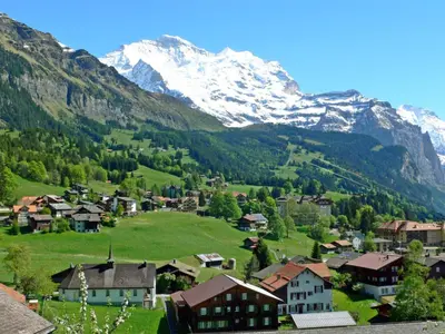 Naturlandschaft in der Nähe des Chalets