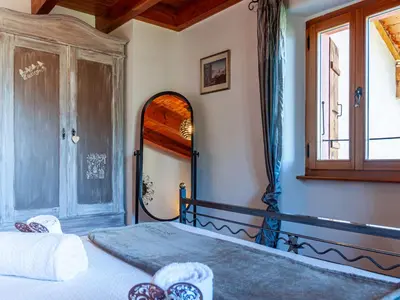 Ein Bett oder Betten in einem Zimmer der Unterkunft Holiday Home Le Dahu by Interhome