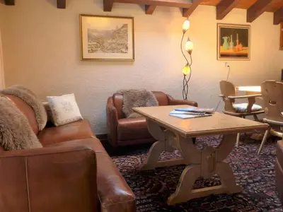 Ein Sitzbereich in der Unterkunft Apartment Vitalis by Interhome