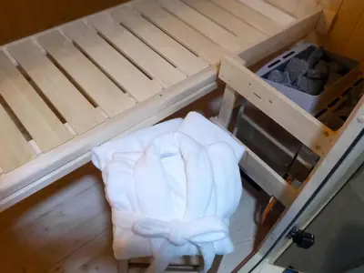 Ein Bett oder Betten in einem Zimmer der Unterkunft Apartment Chalet Pfingsteggblick by Interhome