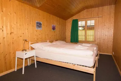 Ein Bett oder Betten in einem Zimmer der Unterkunft Im Zentrum OG